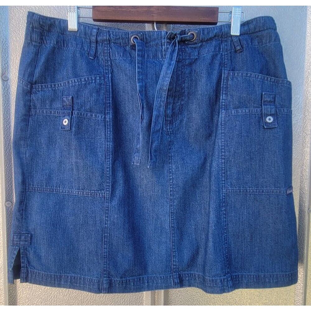 Colombia Denim Mini Skirt Size L